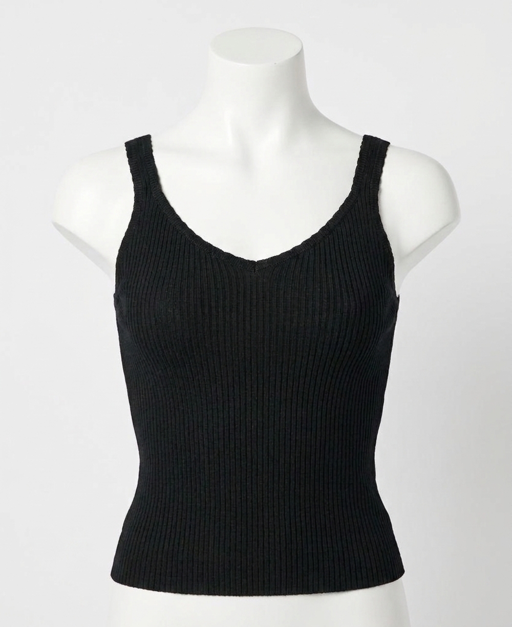 NEW ANOTHER LOVE riri tank top in black